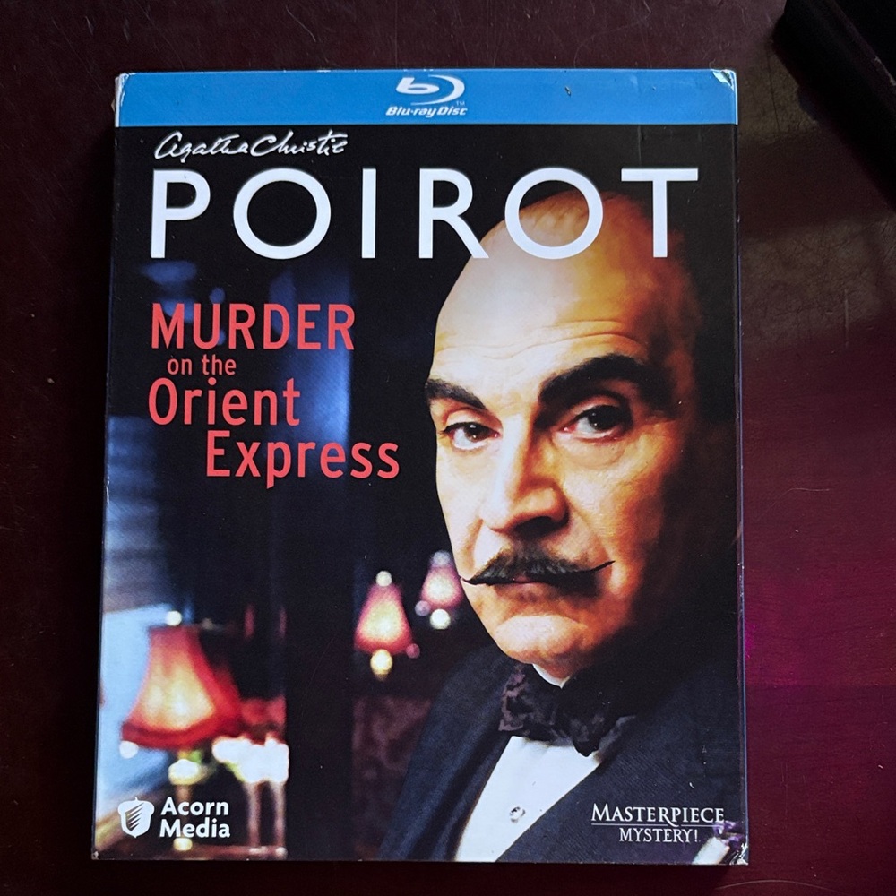 Acorn Media Poirot: Murder on the Orient Express Blu-ray